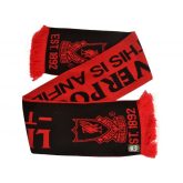 Liverpool Red & Black "This Is Anfield" Scarf