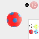 Rainbow Soccer Ball Squeeze Ball PK 12