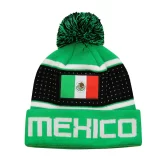 Mexico Soccer Unisex Pom Beanie
