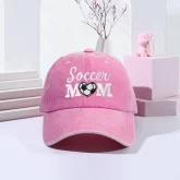 SOCCER MOM Embroidered Cap
