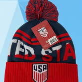 U.S. Soccer Pom Beanie